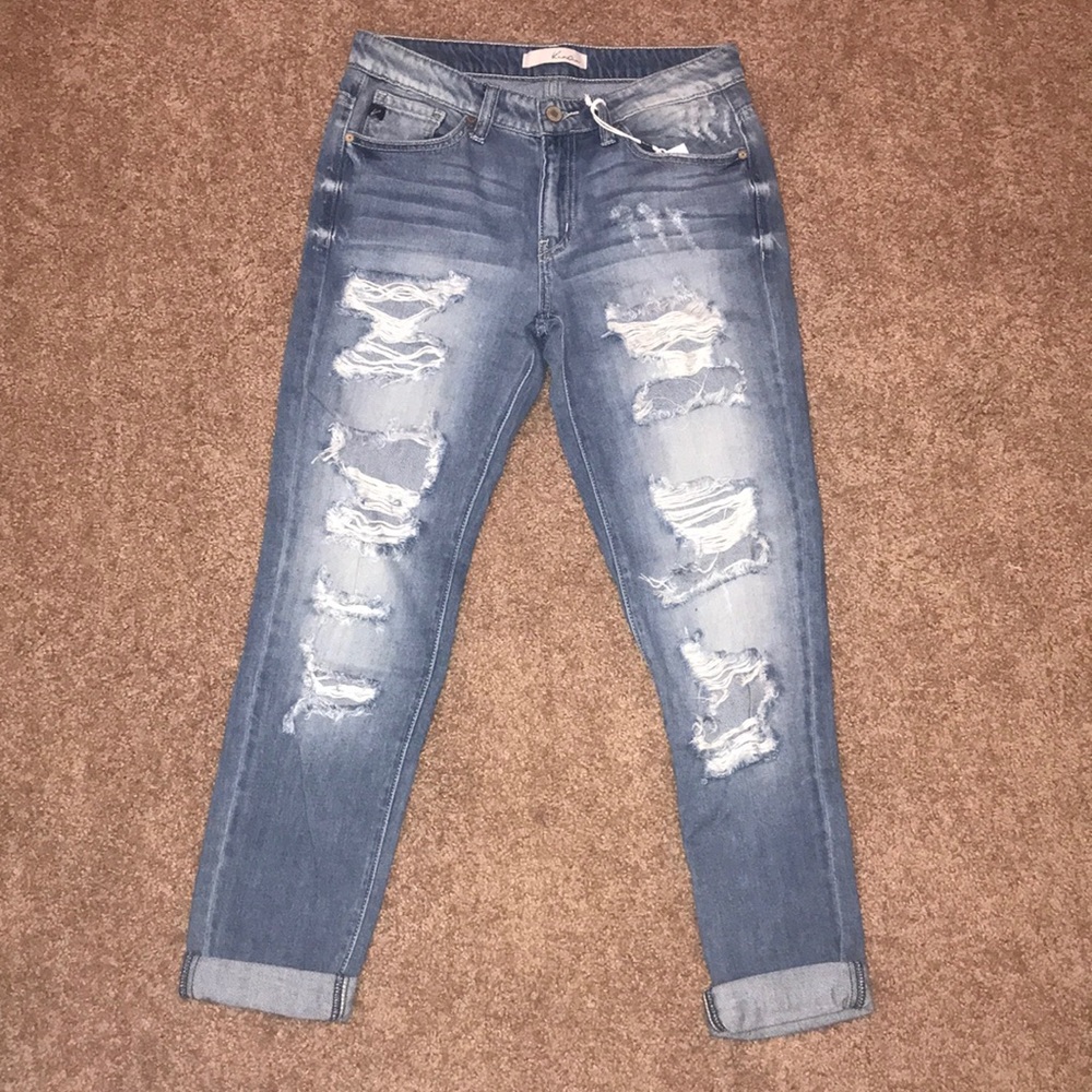 NEVER WORN BOYFRIEND JEANS